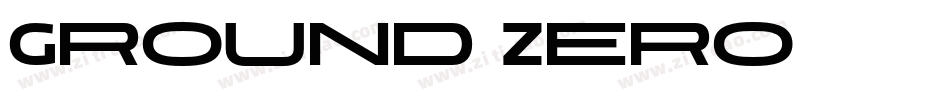 Ground Zero字体转换